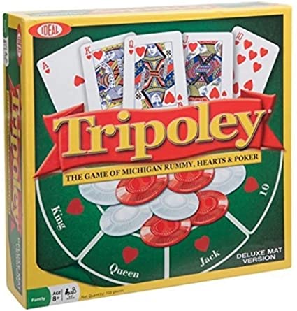 Tripoley Michigan Rummy Hearts & Poker