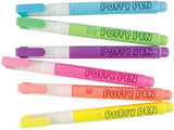 Ooly Magic Puffy Pens 6 Pk Neon Colors