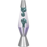 Metallic Blue Lava Lamp 14.5