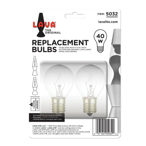 Replacement Bulbs 40 W Lava Lamp