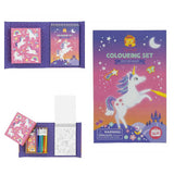 Tiger Tribe Colouring Set Unicorn Magic