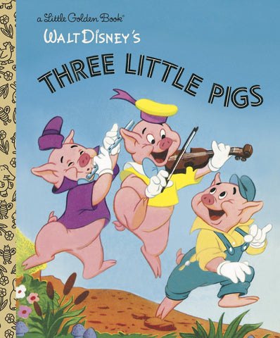 Three Little Pigs - Little Golden Book