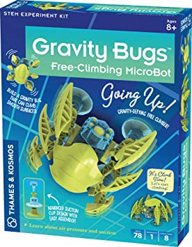 Gravity Bugs Free Climbing Microbot Experiment Kit