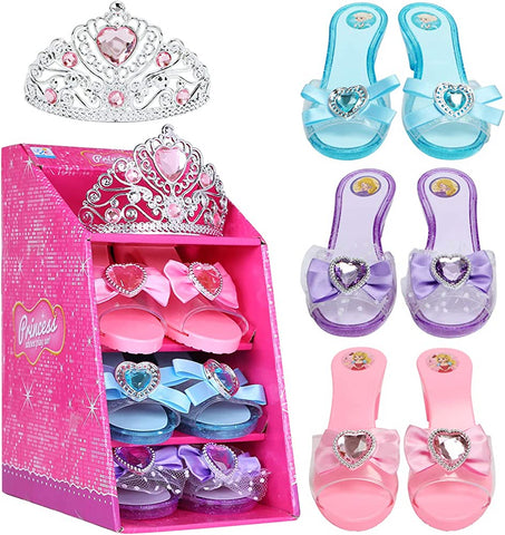 XOXO Princess Shoes & Tiara Dress Up Set
