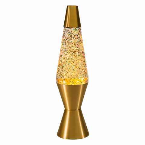 Rainbow Glitter Lava Lamp 14.5