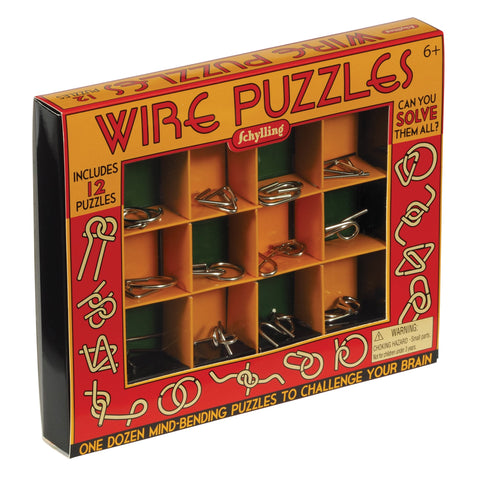 Wire Puzzles 12 Pk