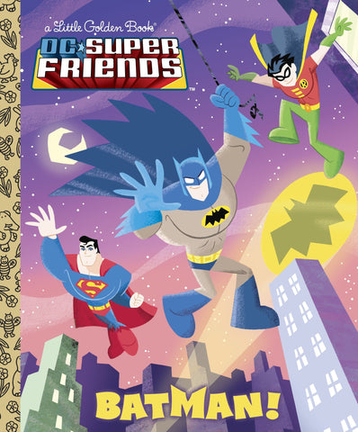 DC Super Friends BATMAN - Little Golden Book