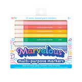 Ooly Marvelous Multi Purpose Paint Markers 12 Pk