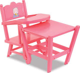 Corolle High Chair Pink