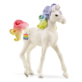 Schleich Unicorn Figurine Rainbow Cake