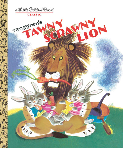 Tenggren's Tawny Scrawny Lion - Little Golden Book