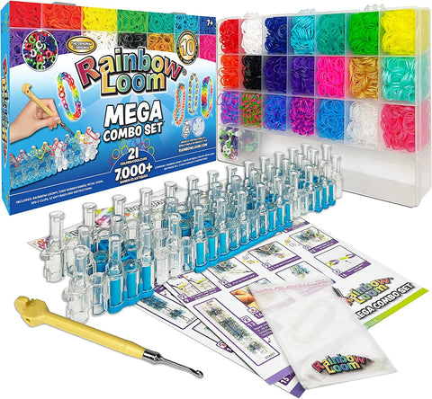 Rainbow Loom Mega Combo Set 7000+ Bands