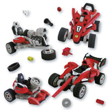 Bloco Race Car 3 In 1 Set 200 Pce