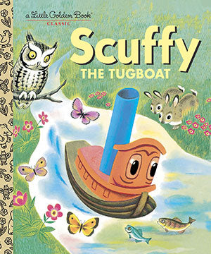 Scuffy The Tugboat - Little Golden Book