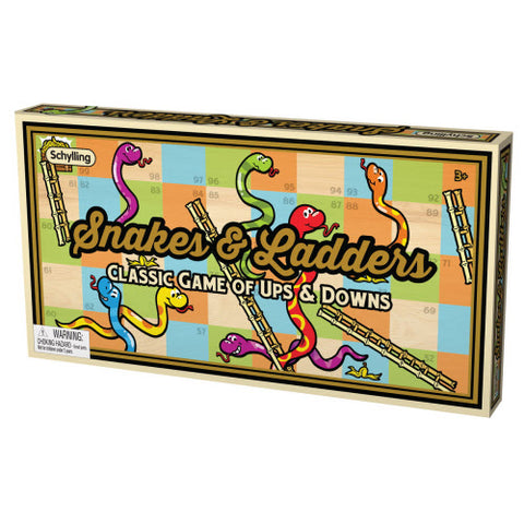 Snakes & Ladders Classic Game Of Ups & Downs