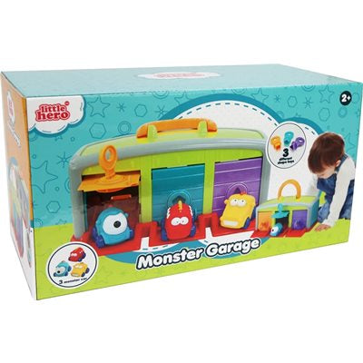 Monster 3 Car Garage