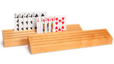 Wooden Card Holders 4 Slot