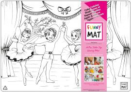 Funny Mat Ballet Dancers Clear