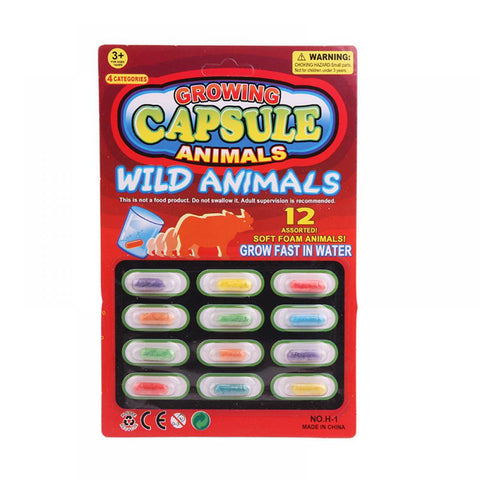 Growing Capsule Wild Animals