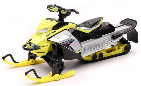 Die Cast Ski Doo MXZ Yellow 1:12