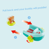 Hape Tubing Pull Back Boat