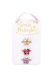 Great Pretenders Butterfly Gem Rings 3 Pk