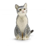 Schleich Sitting Cat Grey