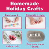 Hide And Seek Holiday Rock Painting Kit