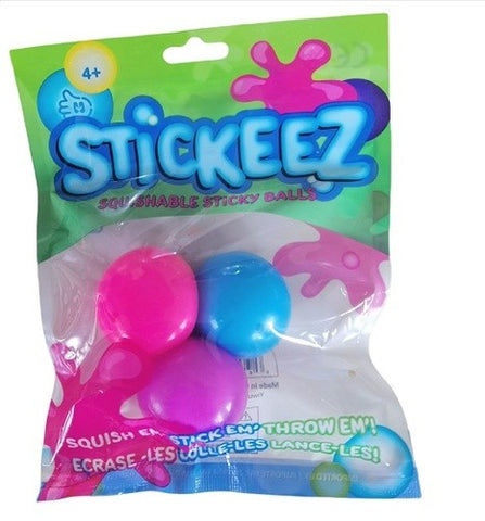 Stickeez Squishable Sticky Ball Neon