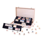 Rustik Classic Rummy Wooden Case