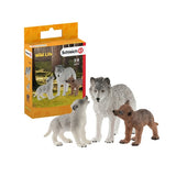 Schleich Mother Wolf w/ Pups