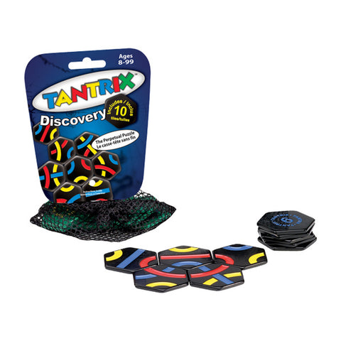 Tantrix Discovery 10 Tiles w/ Mesh Bag