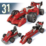 Bloco Race Car 3 In 1 Set 200 Pce