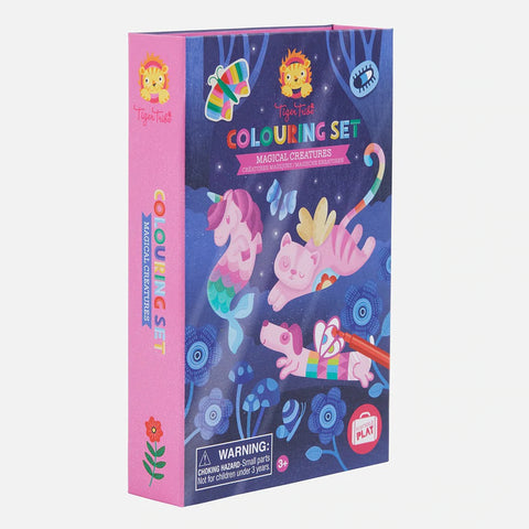 Tiger Tribe Colouring Set Magical Creatures