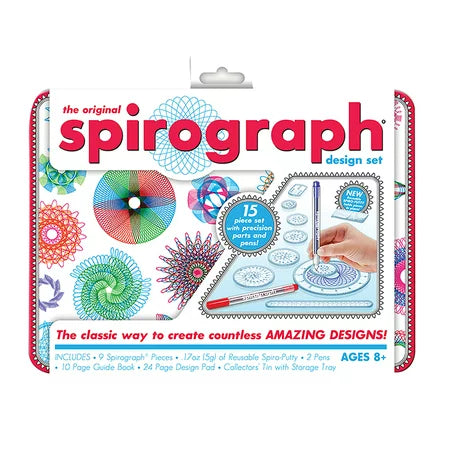 Spirograph Design Set Tin 15 Pce