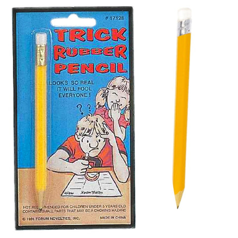 Joke Trick Rubber Pencil