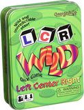 Left Center Right Wild Dice Game Tin