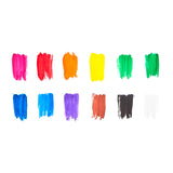 Ooly Lil' Poster Paint Pods 12 Colors w/ Brush