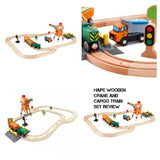 Hape Crossing & Crane Set