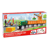 Hape Crossing & Crane Set