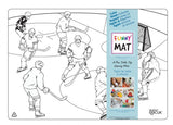 Funny Mat Hockey White