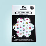 No Nasties Animal Donut Nail Stickers