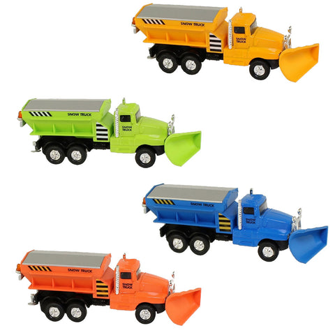 Die Cast Snow Plow Truck