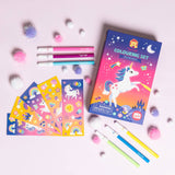 Tiger Tribe Colouring Set Unicorn Magic