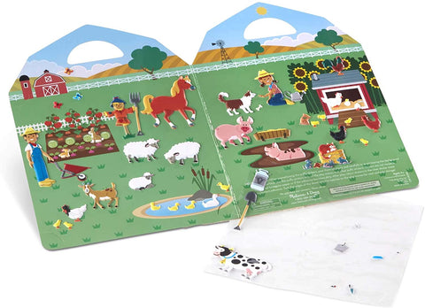 Farm Reusable Puffy Stickers