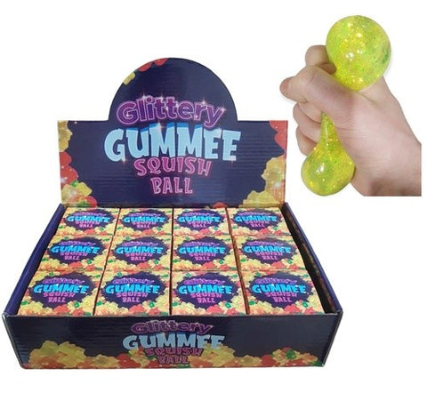 Gummee Glitter Squish Ball