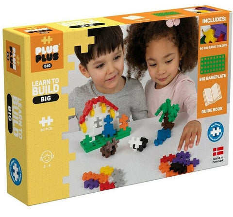 Plus Plus BIG Learn To Build 60 Pce