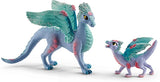 Schleich Flower Dragon & Baby