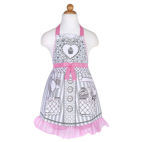 Great Pretenders Colour A Chef Apron Pink 4-6