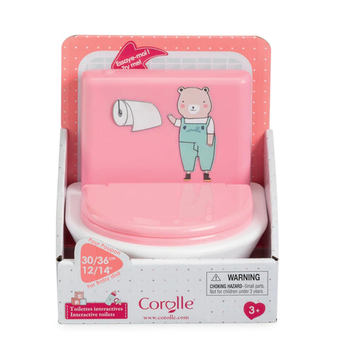 Corolle Doll Interactive Toilet